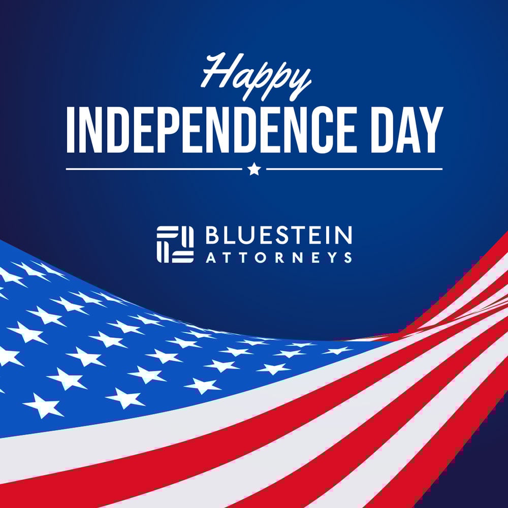 Happy Fourth of July from Bluestein Attorneys in Columbia, SC